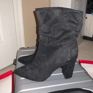 Black Heeled Boots
